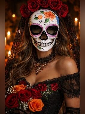 Sugar Skull Mask